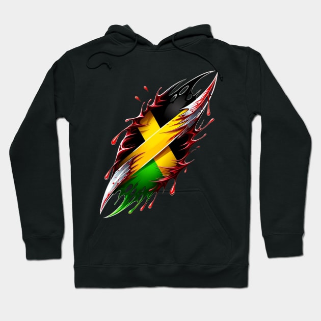 JA anime slash Hoodie by InnerMirrorExpressions